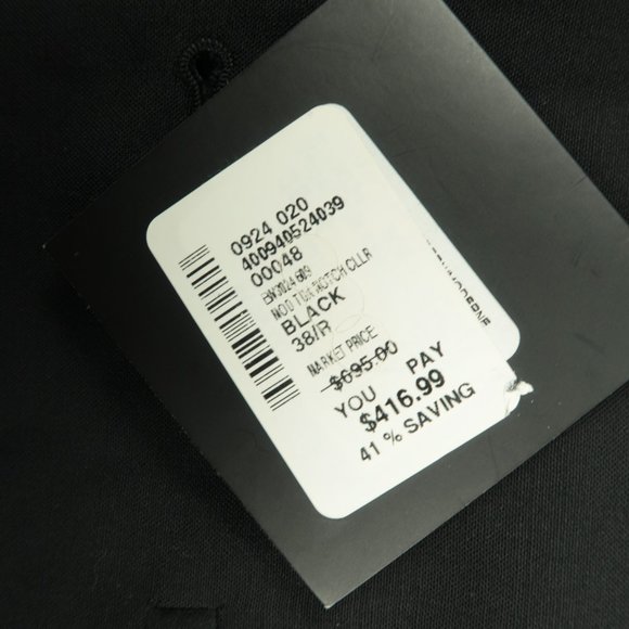 Saks Fifth Avenue Black Tuxedo Dinner Jacket - Picture 4 of 7